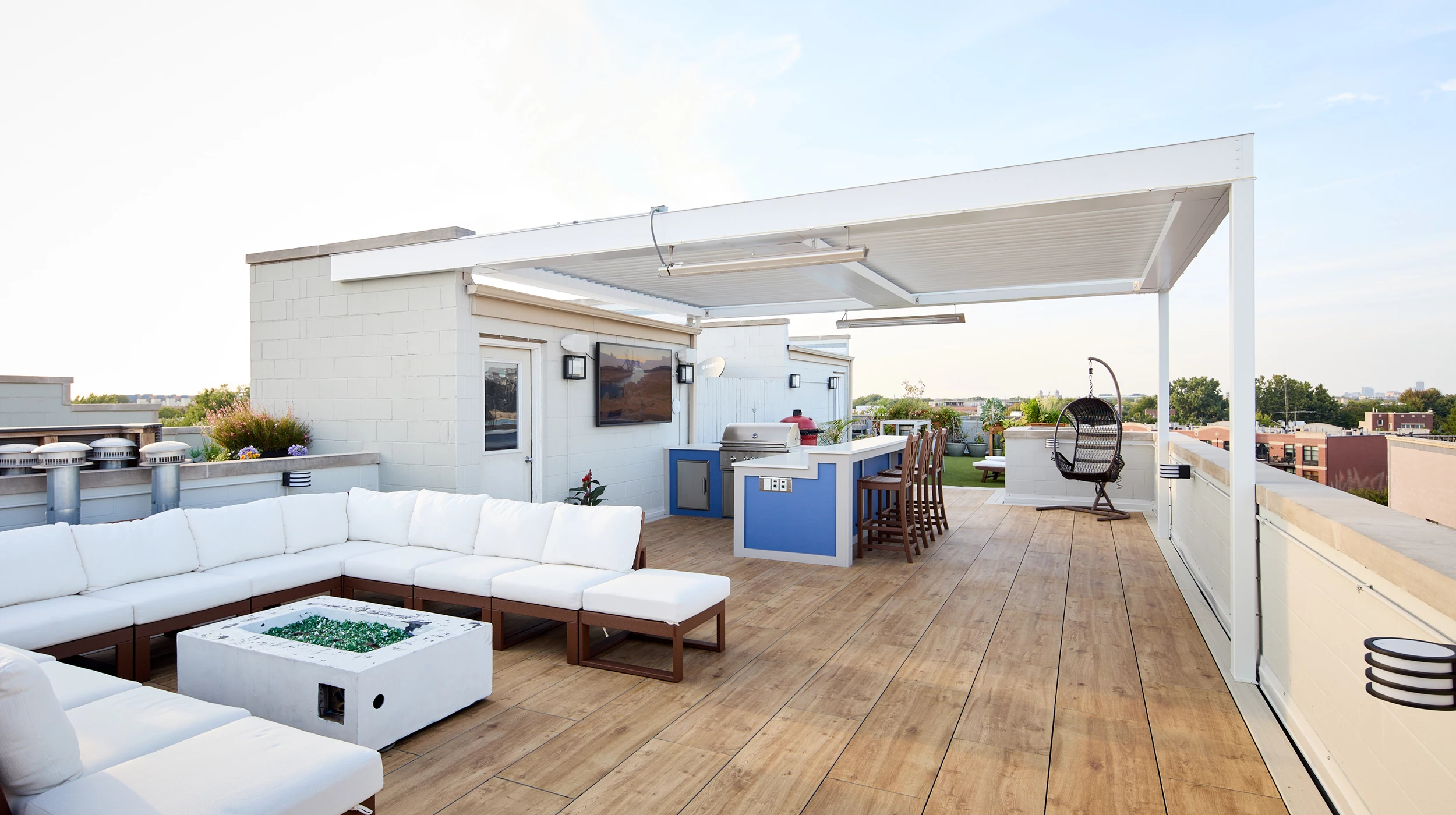 Rooftop garden